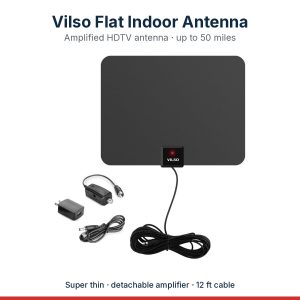 Vilso flat indoor antenna